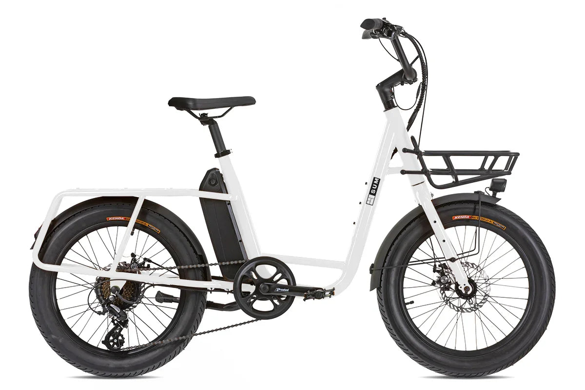 lastenfahrrad weiß SUM E-Cargo UCO weiß kleines 2-Rad E-Transport und Lastenrad 20 Zoll 7 – fahrrad-Ass.de