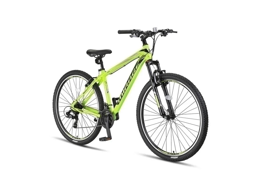 rennrad mirage 27,5 Zoll Alu. Mountainbike, Mirage, 21 Gang Shimano, MTB Lime – Farbe:schwarz/grau Sattelstütze Carbon-Rennrad klemmt - plush dog bed