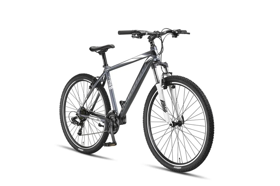 29 Zoll Alu. Mountainbike, Mirage, 21 Gang Shimano, MTB Anthrazit-Whit –
