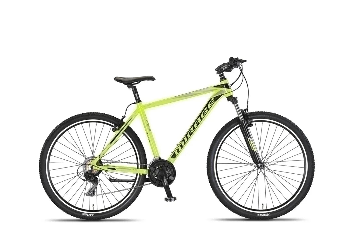 29 Zoll Alu. Mountainbike, Mirage, 21 Gang Shimano, MTB Lime –