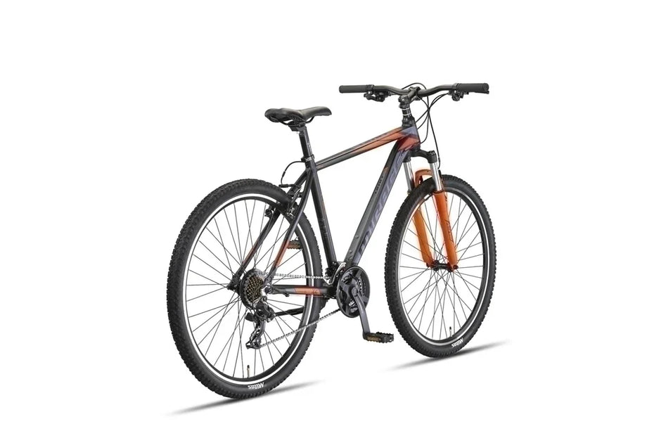29 Zoll Alu. Mountainbike, Mirage, 21 Gang Shimano, MTB Black-Orange –