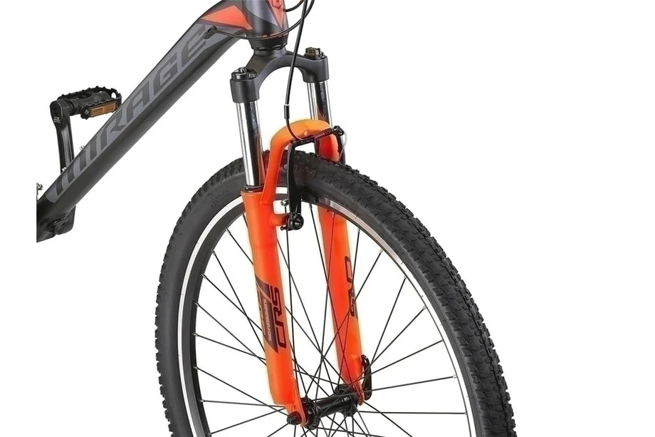 29 Zoll Alu. Mountainbike, Mirage, 21 Gang Shimano, MTB Black-Orange –