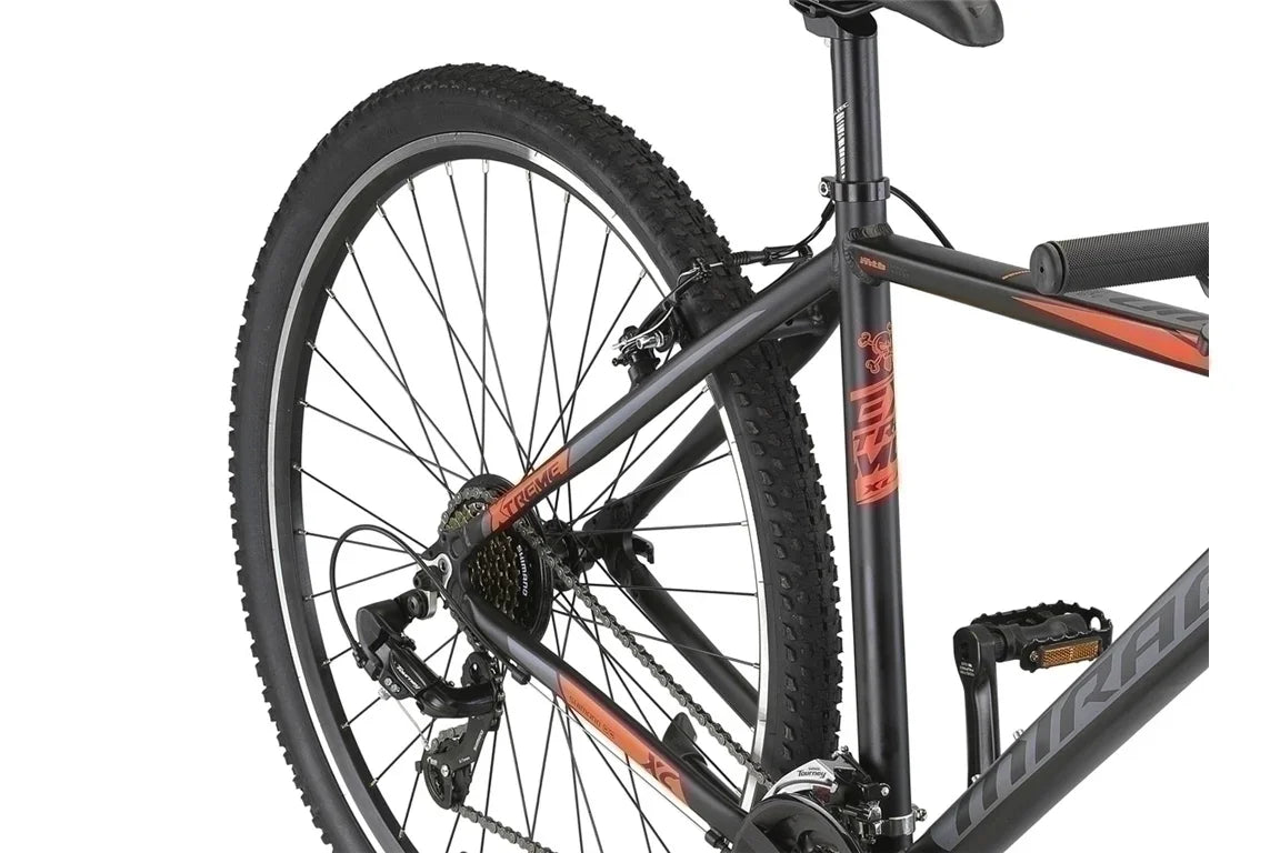 mountainbike mirage 29 Zoll Alu. Mountainbike, Mirage, 21 Gang Shimano, MTB Black-Orange – fahrrad-Ass.de