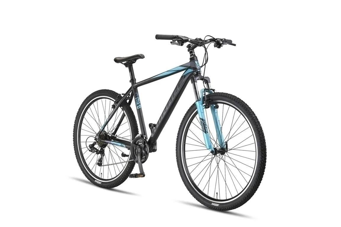 29 rennrad 29 Zoll Alu. Mountainbike, Mirage, 21 Gang Shimano, MTB Black-Türkis – fahrrad-Ass.de