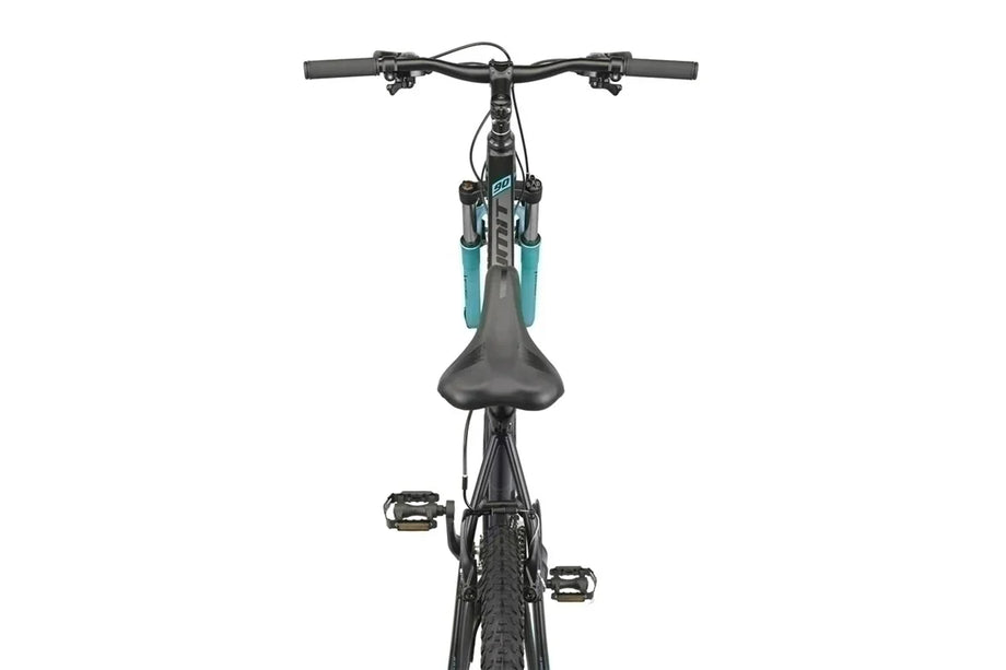 29 Zoll Alu. Mountainbike, Mirage, 21 Gang Shimano, MTB Black-Türkis –