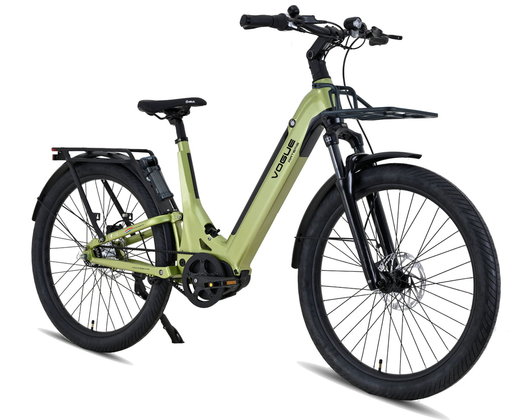 Riemenantrieb Vollgefederter Rahmen Vogue Artemis Matt-Green 7 Gang Sh –  fahrrad-Ass.de