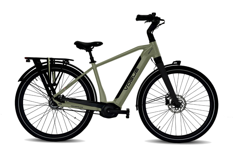 Riemenantrieb Herren Vogue Prestige Cement-Gray 7 Gang Shimano Nexus 522WH 75Nm Mittelmotor hydr. disc