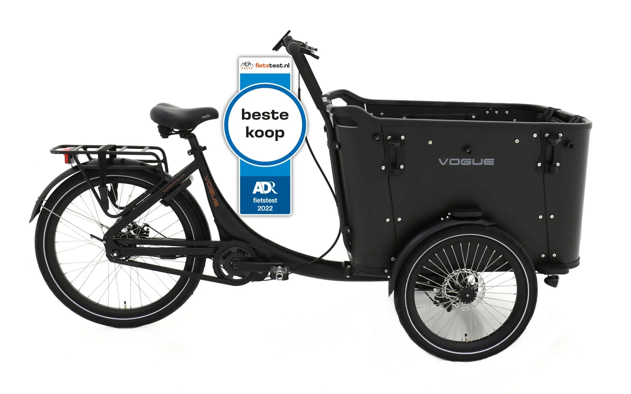 lastenfahrrad in holland kaufen 540 Wh Mittelmotor Alu. Lastenrad Vogue Superior Deluxe E-Power 3-Rad – fahrrad-Ass.de