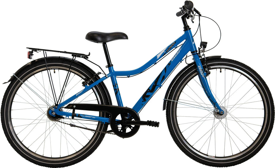 26 Zoll Jugend-Fahrrad, BBF Outrider Sporty, 3 Gang Shimano Nexus  Nabenschaltung, blau