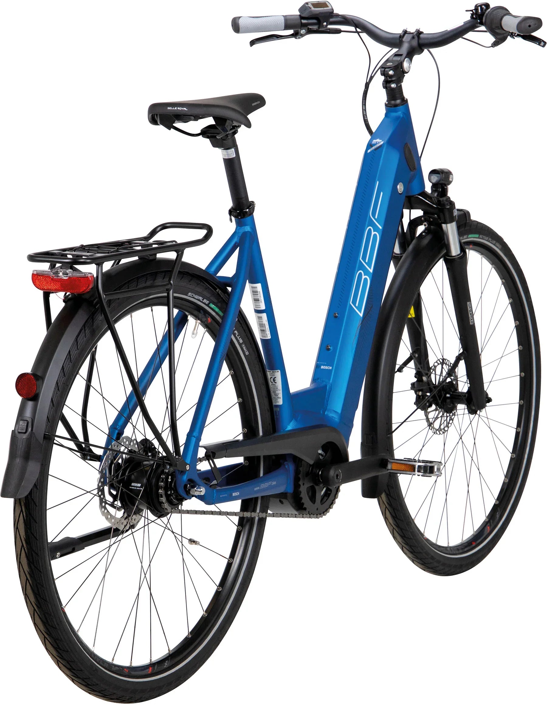 bbf fahrrad e bike test BBF Chur 1.0 blau 8 Gang Bosch Mittelmotor Pedelec 400Wh Intube Akku R – fahrrad-Ass.de