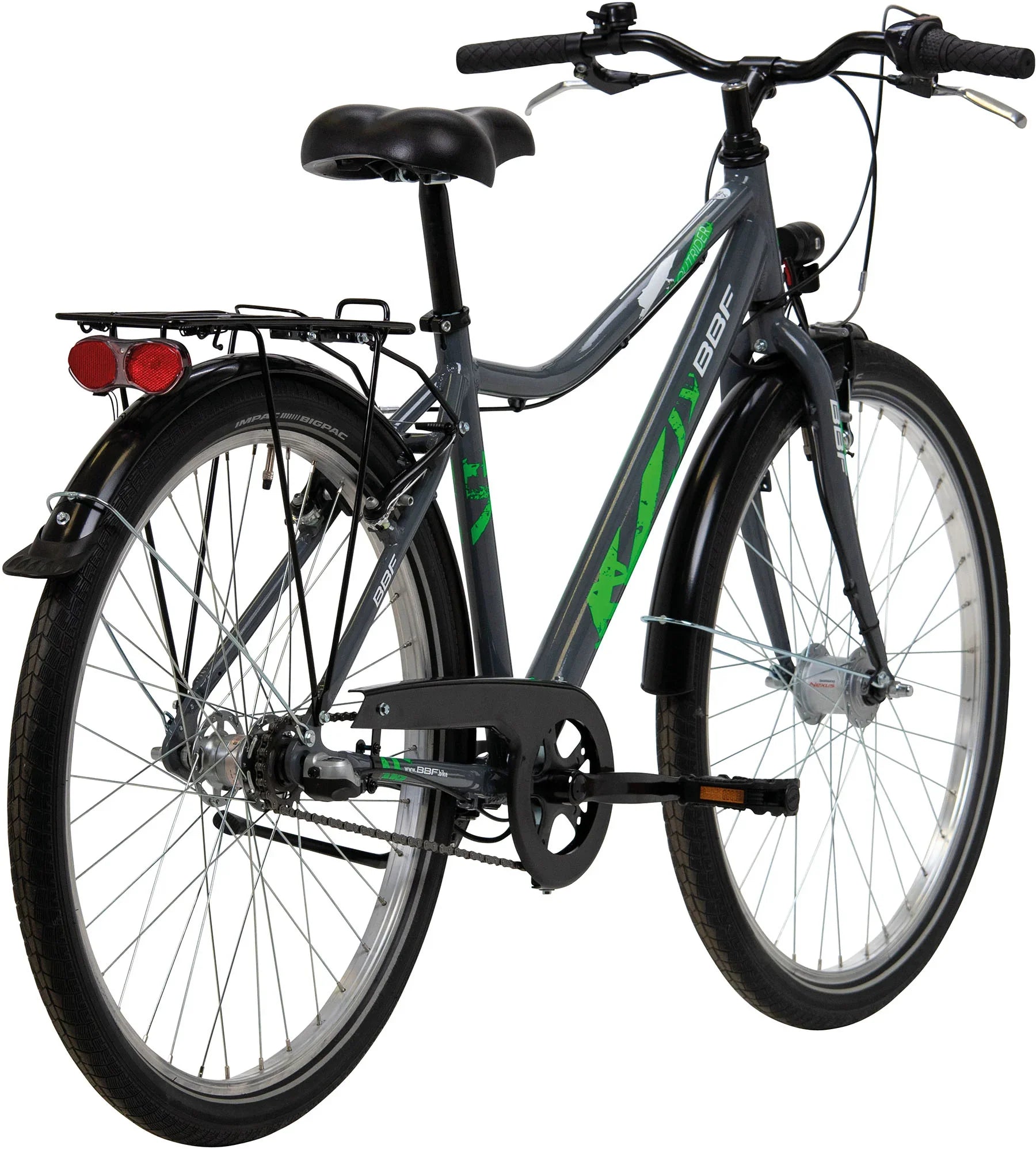 bbf jugendfahrrad 26 Zoll Jugend-Fahrrad, BBF Outrider Sporty, 3 Gang Shimano Nexus Nabe – fahrrad-Ass.de