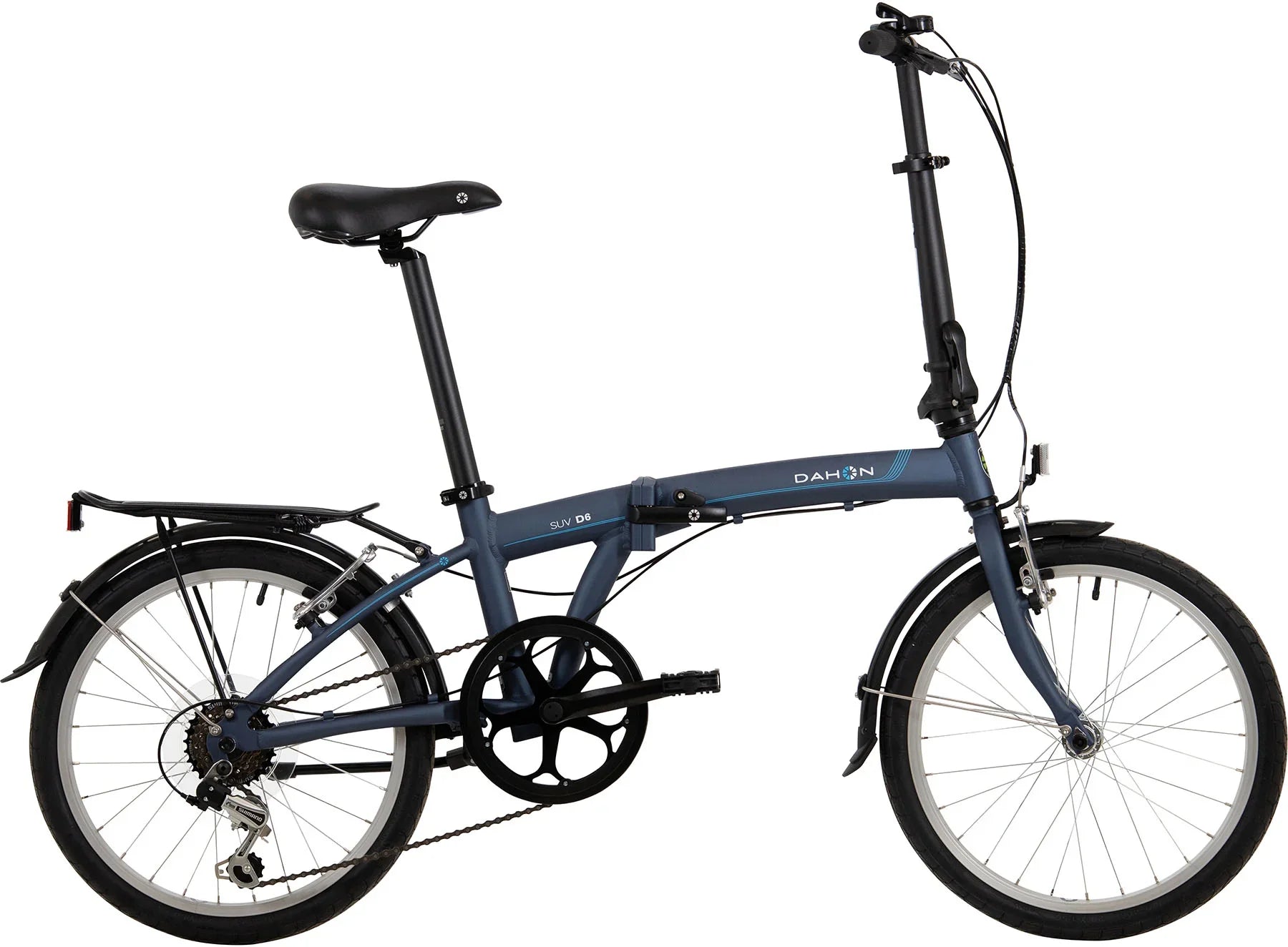 dahon klapprad edelstahl 20" DAHON S.U.V. D6 Aluminium, 6 Gang Kettenschaltung, Faltrad Klappra – fahrrad-Ass.de