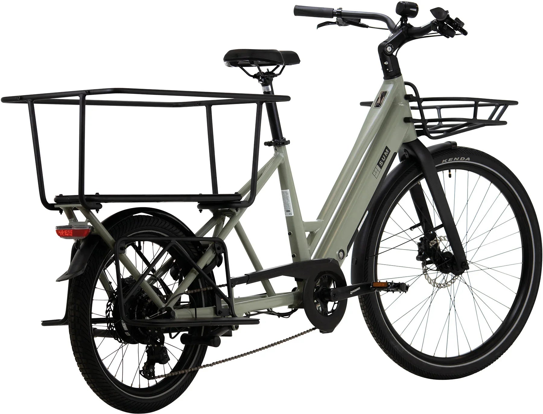 SUM E-Cargo Alpa grün matt Aluminim 2-Rad E-Transport und Lastenrad hy –