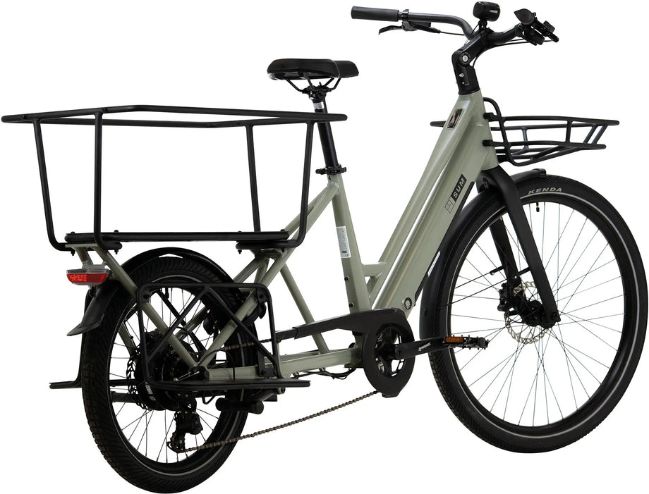 SUM E-Cargo Alpa grün matt Aluminim 2-Rad E-Transport und Lastenrad hy –