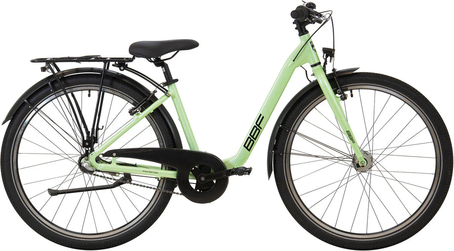26 Zoll Jugendfahrrad, BBF Streetrider lite Wave, mint, 3 Gang Shimano –