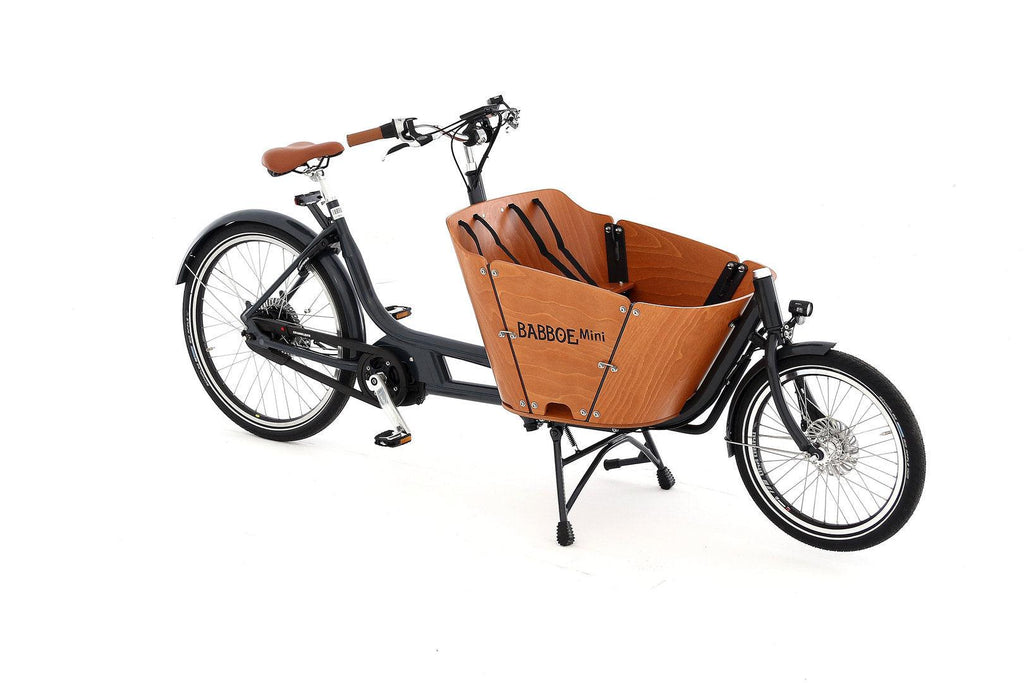 Komplettangebot Babboe Mini Mountain E-Power Mittelmotor Nuvinci 2-Rad inkl. Regenzelt - fahrrad-Ass.de