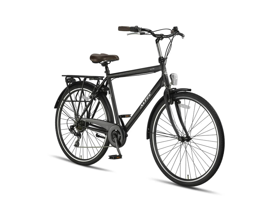 28 trekkingrad herren Zoll Altec Metro schwarz matt – Frame Size:XS (15