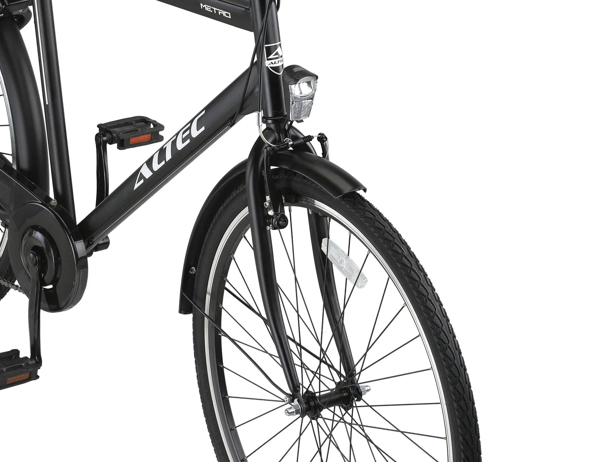 altec fahrrad 28 zoll 28 Zoll Altec Metro Herren Trekkingrad schwarz matt