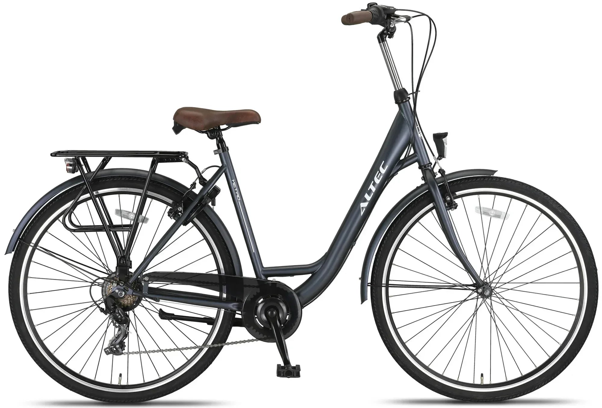 fahrrad bei metro kaufen 28 Zoll Altec Damen Trekkingrad Smoke Grey – Category:E Bike_Schwalbe Smart Sam SBC K Guard 47 622 Reflex Dual mechanical disc brakes Model:D5/D5 ST Anhänger in Fulda mieten
