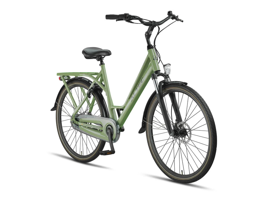 28 Zoll Altec Omega Aluminium Damen Cityrad grün 7 Gang Shimano Nexus –  fahrrad-Ass.de