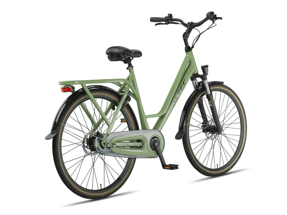 onux fahrrad 28 zoll Altec Omega Aluminium Damen Cityrad grün 7 Gang Shimano Nexus – Select Your Model:2021 X3 Durchsichtige Behältetaschen – 18x29x39 Location_London