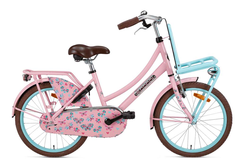 20 Zoll Hollandrad mint-rosa Daily Dutch mit Fronträger - fahrrad-Ass.de