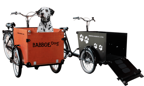 Komplett-Angebot Hundetransportrad Babboe Dog 3-Rad bakfiets 7 Gang Shimano inkl. Magnum Schloß - fahrrad-Ass.de