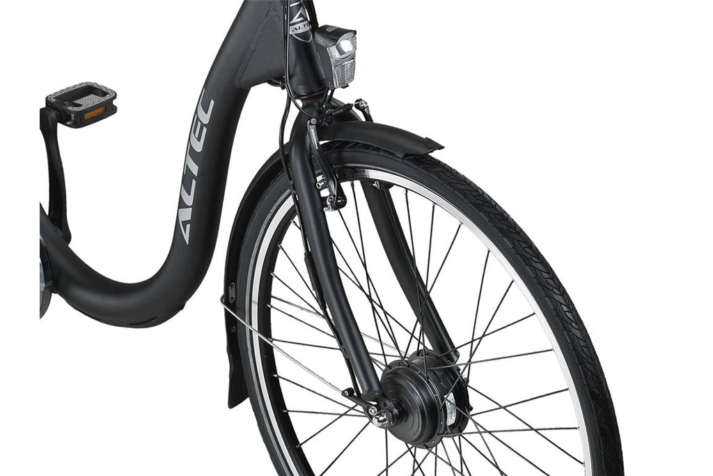 Tiefeinsteiger 518 Wh Pedelec (E-Bike) Altec Easy, schwarz matt - fahrrad-Ass.de