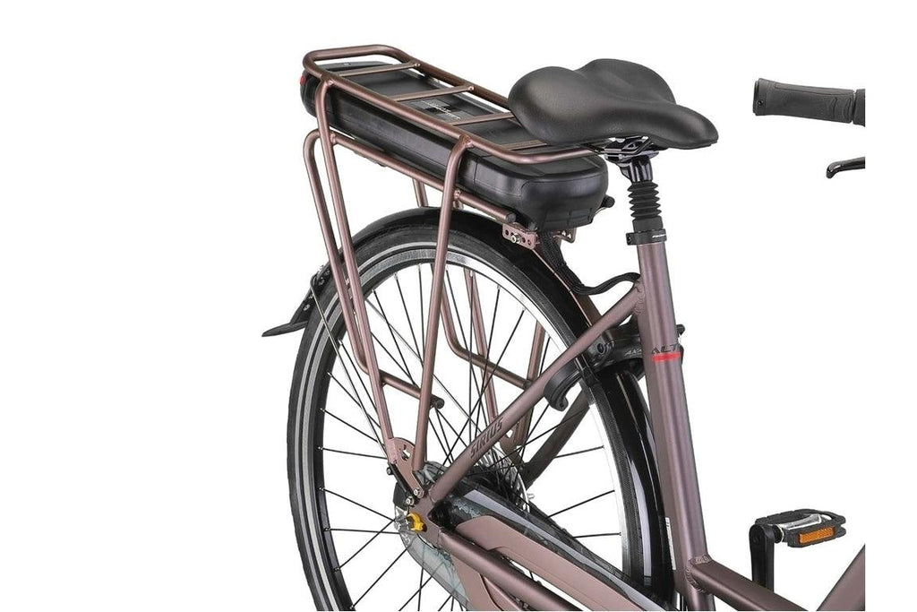 518 Wh Aluminium Pedelec (E-Bike) mit Federgabel Altec Sirius, Terra Brown, 7 Gang Shimano - fahrrad-Ass.de