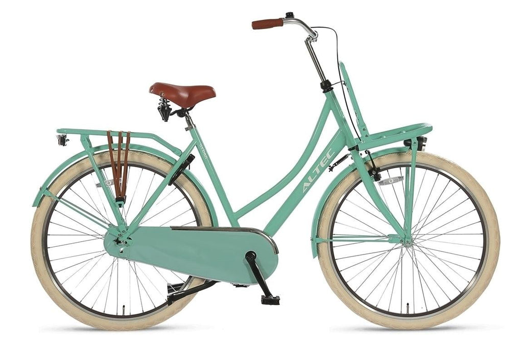 28 Zoll Altec Urban Hollandrad ocean green mit Frontträger d - fahrrad-Ass.de