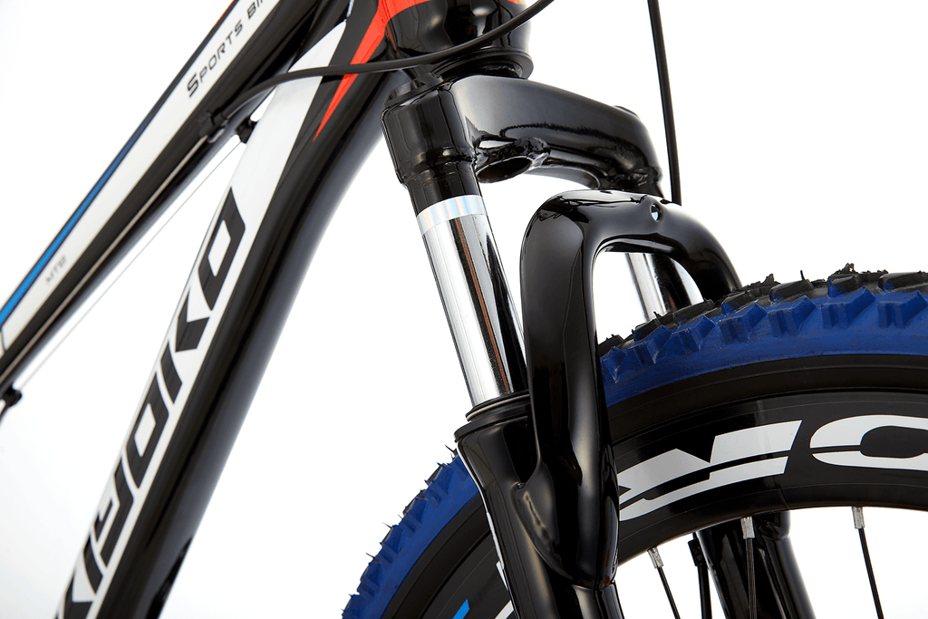 24" Kiyoko MTB schwarz-blau 7 Gang Shimano und Scheibenbremsen - fahrrad-Ass.de