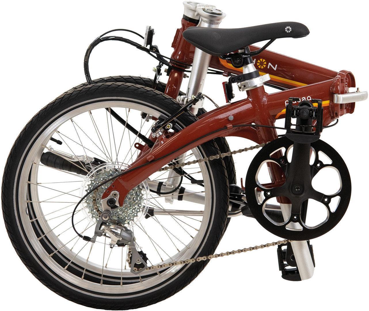 dahon e bike klapprad 20" DAHON Piazza D8, 8 Gang, braun, Aluminium Faltrad Klapprad – fahrrad-Ass.de
