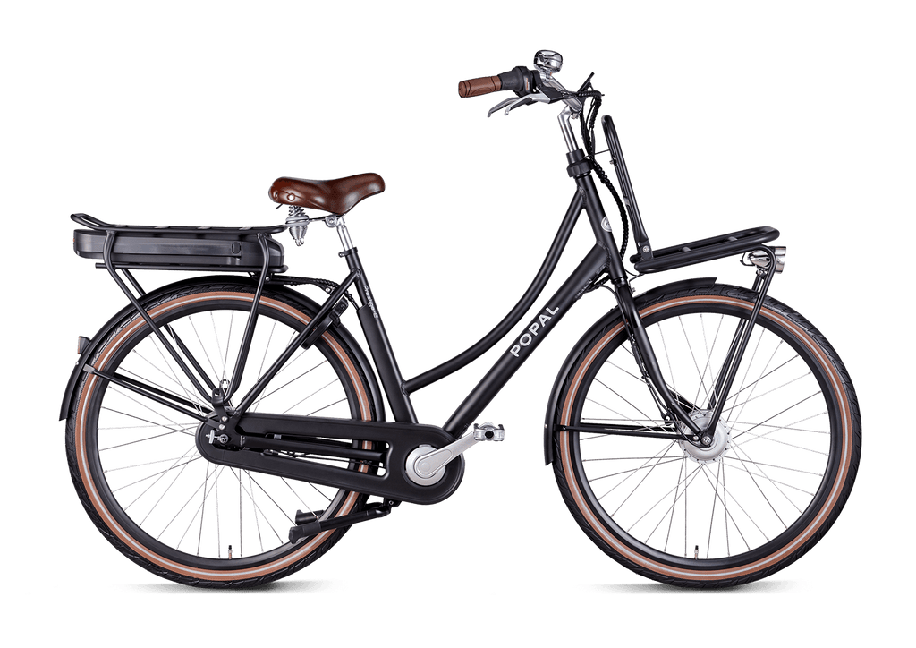 560 Wh Hollandrad Prestige E-N7 schwarz matt 7 Gang Shimano Nexus Pedelec (E-Bike) Freilauf - fahrrad-Ass.de