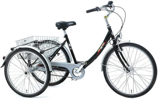 Komplett-Angebot PFAU-TEC Shopping-Rad 3-Rad Proven 3 Gang Shimano Nexus Rücktrittbremse - fahrrad-Ass.de