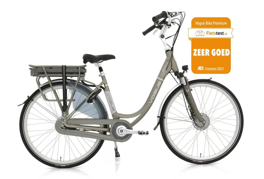 Vogue Premium matt grey 7 Gang Pedelec (E-Bike) - fahrrad-Ass.de