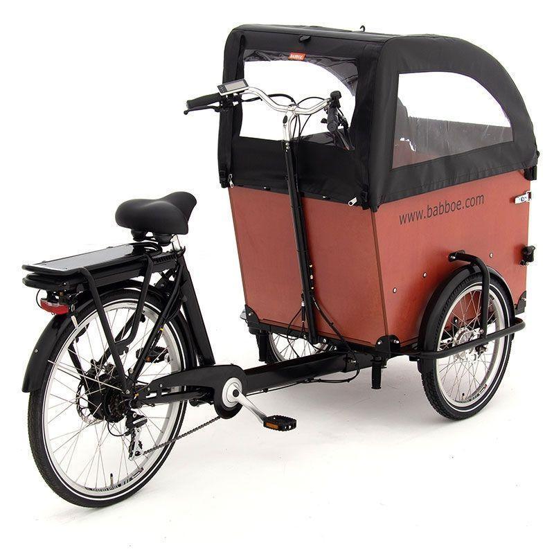 lastenfahrrad babboe dog Babboe Dog 3-Rad Regenzelt mit Sichtfenstern – fahrrad-Ass.de