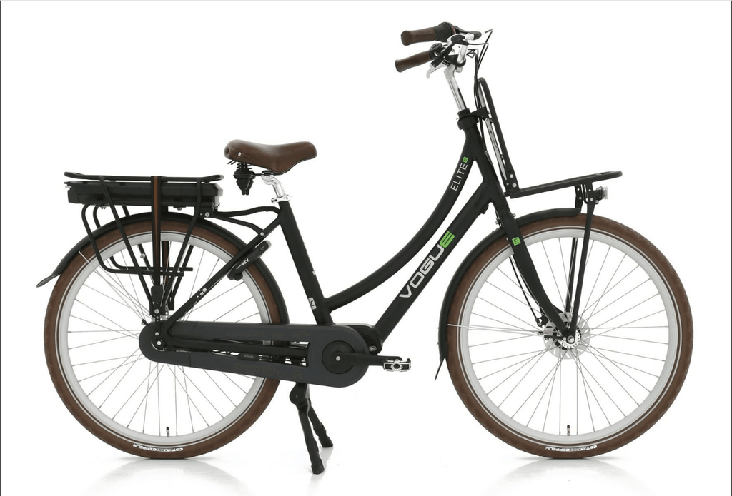 Mittelmotor Hollandrad Vogue Elite matt schwarz Bafang M300 Mittelmotor 7 Gang Pedelec E-Bike 80Nm - fahrrad-Ass.de